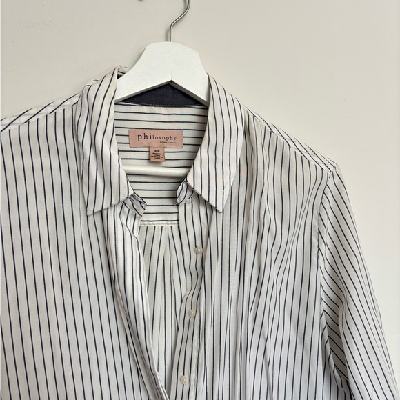 Philosophy Tops - Philosophy Classic Striped Shirt